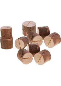 Resim Basto 10 x Rustik Düğün Masası Ahşap Numarası Isim Kartı Standı Tutucu Dekorasyonu (Yurt Dışından) 