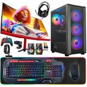 Resim Turbox Tx5035 i5 9400F 16GB 1TB SSD 4GB GTX1050Ti GDDR5 27 Curved Oyuncu Bilgisayarı Turbox Tx5035 i5 9400F 16GB 1TB SSD 4GB GTX1050Ti GDDR5 27 Curved Oyuncu Bilgisayarı