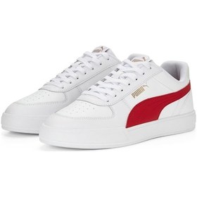 Resim Puma Caven Unisex White Red Spor Ayakkabı 380810-25 Beyaz 