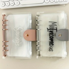 Resim 1 Set A6 Binder Bütçe Kitabı,12 adet Mektup Çantası,Nakit/Bilet/Fatura Kartları Düzenleyici, Fermuarlı Yenileme Çantaları,Yönetim Planlayıcısı 