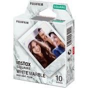 Resim Fujifilm Instax Square Whitemarble 10'lu Kare Özel Film 