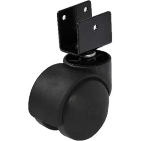 Resim 415 - Büro Tipi Kısa U Tablalı Tekerlek - 4 Adet 