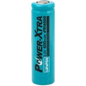 Resim POWER-XTRA Ifr14500 - 3.2v 600 Mah Lifepo4 Şarjlı Pil 