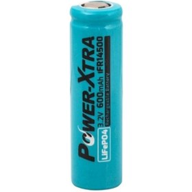 Resim POWER-XTRA Ifr14500 - 3.2v 600 Mah Lifepo4 Şarjlı Pil 