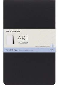 Resim Moleskine Sketch Pad Sanatsal Eskiz Defteri 120g Ivory Kağıt Çok Renkli 