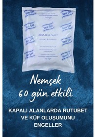 Resim Nemçek Nem Alıcı Tutucu Rutubet Giderici Önleyici Korozyon Önleyici Koku Giderici 250 GR (1 Paket) 