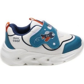 Resim Cool Aida Ortopedik Bebe Spor Ayakkabı PETROL 