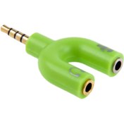 Resim Ally 3.5 Mm Kulaklık Mikrofon Çoklayıcı 3.5 Mm Splitter Dönüştürücü 