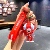 Resim OEMG Yeni Çizgi Film Animasyon Stitch Serisi Yumuşak Kauçuk Anahtarlık Bebek Çantası Kolye Anahtarlık Küçük Hediye (Yurt Dışından) 