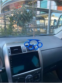 Resim STLFLIX Yumruk Ayna Süsü (mavi) 