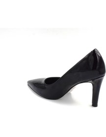 Resim Prego (Pine Cone) Kadın Stiletto Ayakkabı Rugan Siyah 