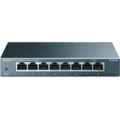 Resim Storemax TL-SG108, 8-Port 10/100/1000 Mbps Gigabit Ethernet Switch 5 V Harici Güç Adaptörü 