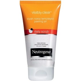 Resim Neutrogena Visibly Clear Siyah Nokta Temizleyici Peeling Jel 150 ml 