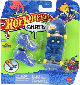 Resim Hot Wheels Skate Parmak Kaykay ve Ayakkabı Paketleri HVJ90 - 5+ Yaş 