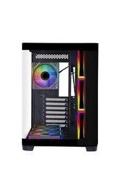Resim Gameboster 750w 80+ Bronze Gb-g2852b-750w 7-fanlı Gamıng Mıd-tower Pc Kasası 
