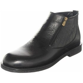 Resim Costo Shoes 45-46-47-48-49-50 Numara Cs101 Siya Rolax Üst Kalite Büyük Numara Kauçuk Taban Geniş Kalıp Erkek Bot Siyah 
