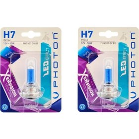 Resim H7 12v 55w Xen Vısıon Beyaz Ampul 
