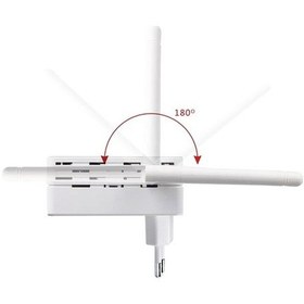 Resim Moly 300mbps Wifi Sinyal Genişletici, İki Ağ Portu, Duvar Tipi, 220v Avrupa Standartı, Wd-r610u 