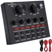 Resim Qianfan Bluetooth Canlı Ses Kartı Ses Değiştirici, 112 Çeşit 