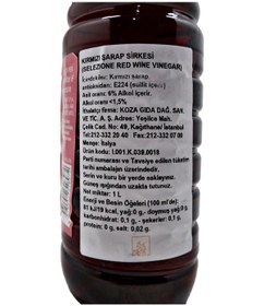 Resim Acetum Kırmızı Şarap Sirkesi 1 L 