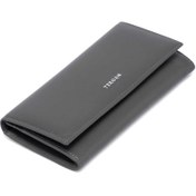 Resim Gri Deri Kadın Cüzdan - S1CB00005807-E80 