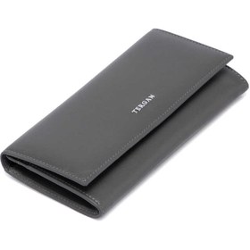 Resim Gri Deri Kadın Cüzdan - S1CB00005807-E80 