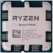 Resim Amd Ryzen 9 7950x 80mb 16çekirdekli Vga Yok Am5 170w Kutusuz Fansız 