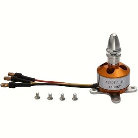 Resim XXD 2208 Fırçasız Motor 1000-2600KV Yüksek Kalite Alüminyum Dört Şaftlı Sabit Kanatlı Drone Motoru, DIY RC Uçaklar ve Model Uçaklar için Uzaktan Kumandalı Uyumluluk, Drone Parçaları ve Aksesuarları 