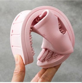 Resim Yükseltilmiş Sandalet Ayak Masajı Terliği 41-42 Gri 