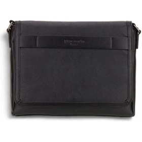 Resim Pierre Cardin Siyah Postacı Çantası Suni Deri Ergonomik Tasarım 01PC00112 