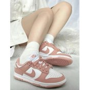Resim Nike Dunk Low Rose Whisper (W) Kadın Deri Spor Ayakkabı DD1503-118 