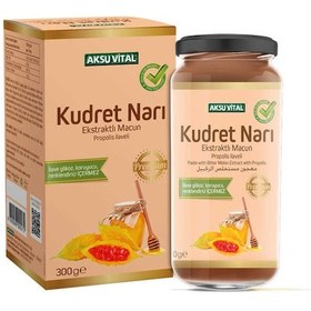 Resim Aksu Vital Propolis İlaveli Kudret Narı Ekstraktlı Macun 300 G 