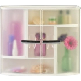 Resim M-09416 Şeffaf Naturel Banyo Ecza Dolabı 