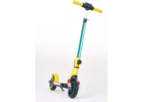 Resim SIMATE YENİ | Elektrikli Çocuk Scooter 130W | 3 Kademe Hız | Ayarlanabilir Gidon | Uzun Menzil | Koruma Seti Hediye | 2026 