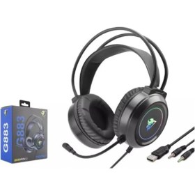 Resim Binbir Göz Bilgisayar Hadron G883 Gaming Kulaklık 2-3.5mm + USB Siyah 