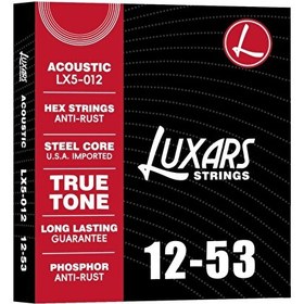 Resim Luxars Akustik Gitar Teli LX5-012 
