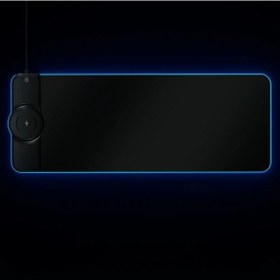 Resim Topshop1 Kunxi Ultra Büyük Rgb Kablosuz Şarjlı Black Gaming Mouse Pad Hızlı Şarj Usb 