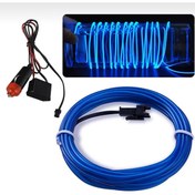 Resim FV-TUNİNG Araç Içi Neon Ledi Mavi Ip Led Torpido Ledi 1 Metre Çakmaklık Soketli 