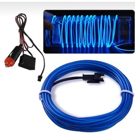 Resim FV-TUNİNG Araç Içi Neon Ledi Mavi Ip Led Torpido Ledi 1 Metre Çakmaklık Soketli 
