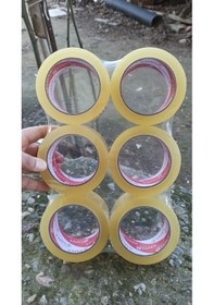 Resim Tapex Koli Bantı 45x100 Şeffaf 6 Adet 