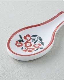 Resim English Home Bright Parade Melamin Kaşıklık Mutfak Gereci 24 Cm Kırmızı - Beyaz Kırmızı - Beyaz 