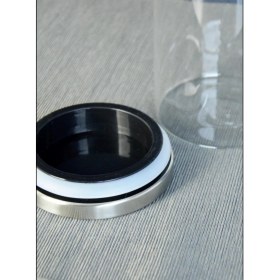 Resim Paçi Metal Kapaklı Yuvarlak Cam Sürahi 1500 ml 