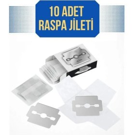 Resim MiraLive Izzy 10 Adet Ayak Taban Nasır Yedek Jileti 