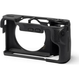 Resim EasyCover Sony A6500 Silikon Kılıf ECSA6500B (Siyah) 