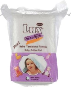 Resim LUX Lüx Bebek Temizleme Pamuğu Kare 40 Lı X 9 Apket 