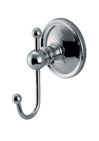 Resim Çelik Banyo Paslanmaz Pirinç Bella Çıkmalı Tekli Askılık Gri 