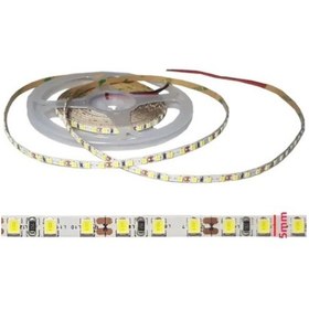 Resim 12 Volt 5 Metre 5 Mm 120 Ledli 2835 Beyaz Şerit Led (İnce Pcb’Li) 