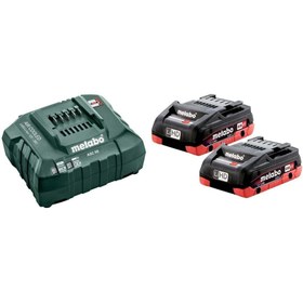 Resim Metabo Basic Akü Paketi 2x18 Volt 4.0 Ah Akü 