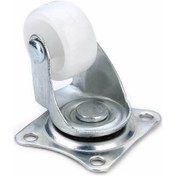 Resim Plastik Sarhoş Teker 10 kg Rulmanlı 360 Derece Döner Tekerlek DIY 