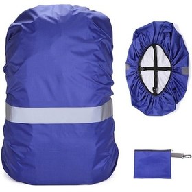 Resim 100l 3xl Mavi Çift Kanca Outdoor Çanta Yağmurluk - Yansıtıcı, Su Geçirmez, Dayanıklı 210t Oxford Malzeme Çok Renkli Çok Renkli 
